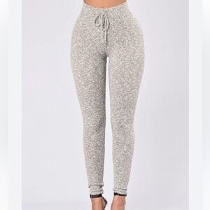 Like New Fashion Nova Wanderlust Leggings Grey small